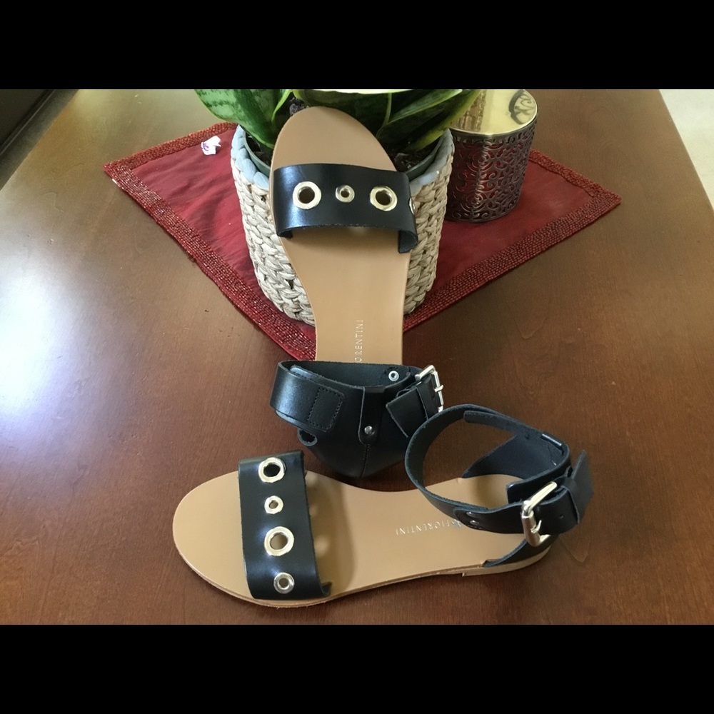 Mercantile Florentine Flat Sandal (Made in Italy)
